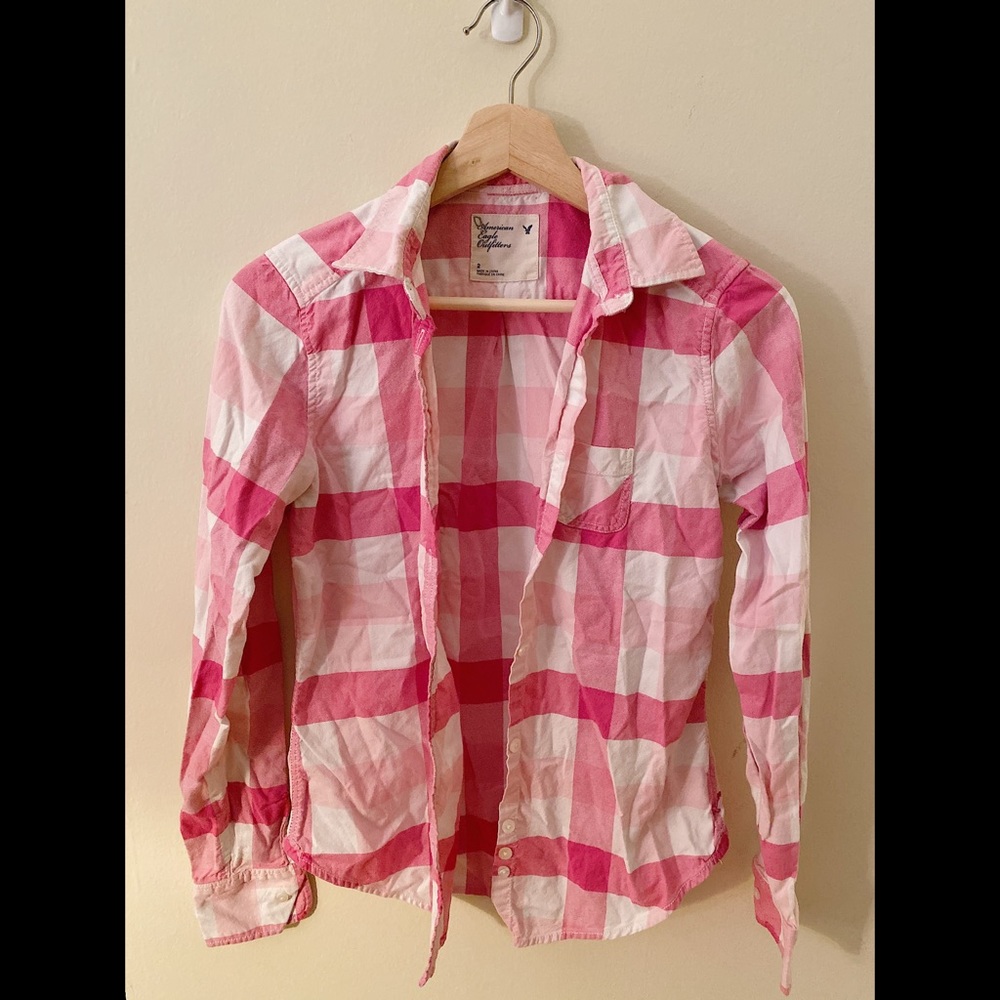 American Eagle Flannel Duo